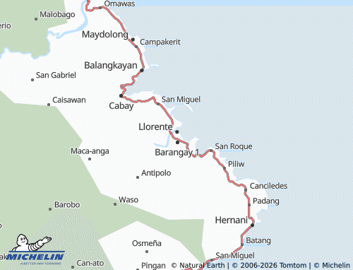 Mappa MICHELIN Barangay 3 - ViaMichelin
