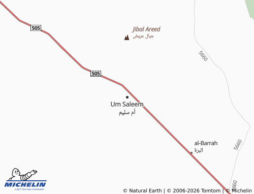 MICHELIN Umm Salaym map - ViaMichelin