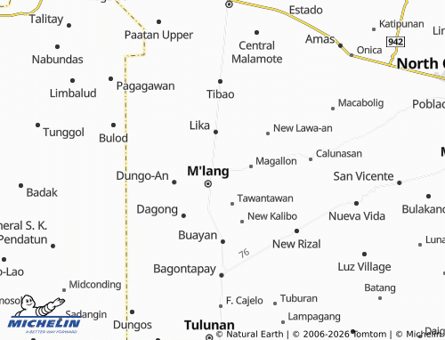 MICHELIN Bialong map - ViaMichelin