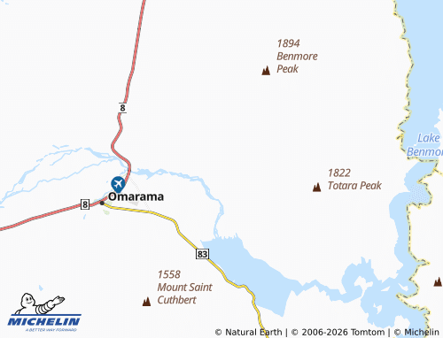 Mapa MICHELIN Ben Omar - ViaMichelin