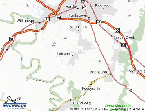 Carte MICHELIN Fairplay - ViaMichelin