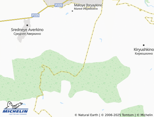 MICHELIN Ryabinovka map - ViaMichelin