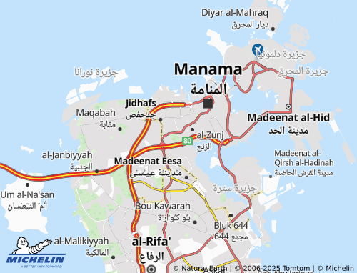 MICHELIN-Landkarte al-Khamees - ViaMichelin