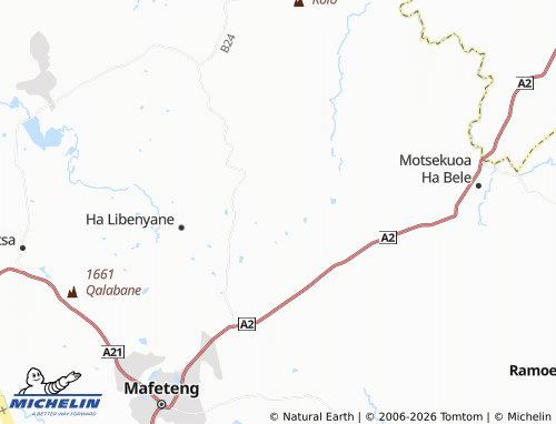Mapa MICHELIN Semakaleng - ViaMichelin