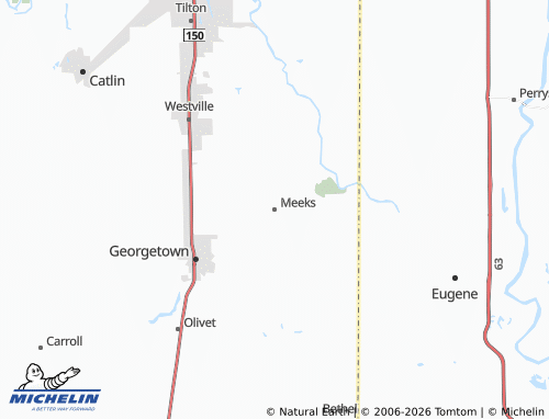 Mappa MICHELIN Meeks - ViaMichelin