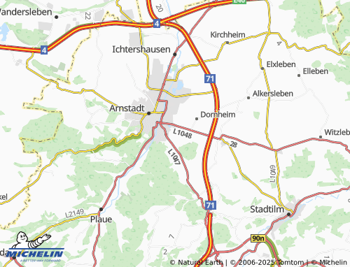Mapa MICHELIN Angelhausen-Oberndorf - ViaMichelin