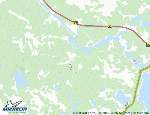 Carte MICHELIN Nuojua - ViaMichelin