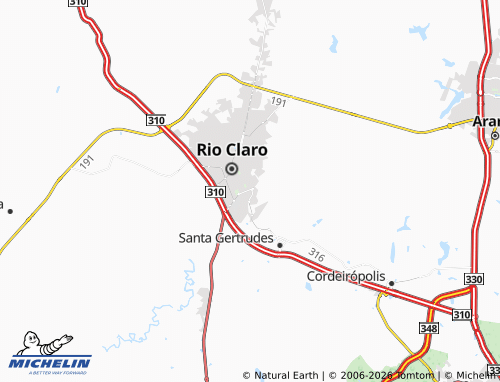 Mapa MICHELIN Vila Santo Antônio - ViaMichelin