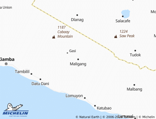 MICHELIN Maligang map - ViaMichelin