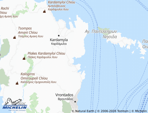 Carte MICHELIN Delfini - ViaMichelin