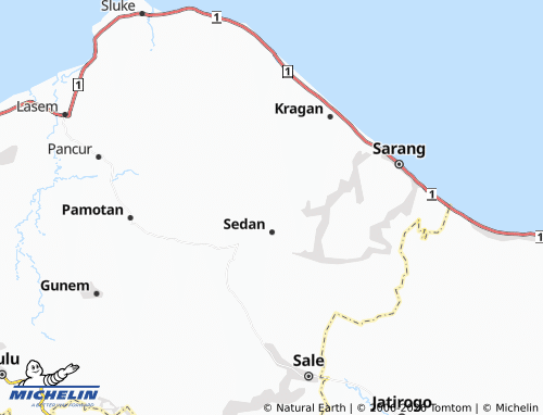 MICHELIN-Landkarte Karangasem - ViaMichelin