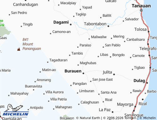 MICHELIN Paitan map - ViaMichelin