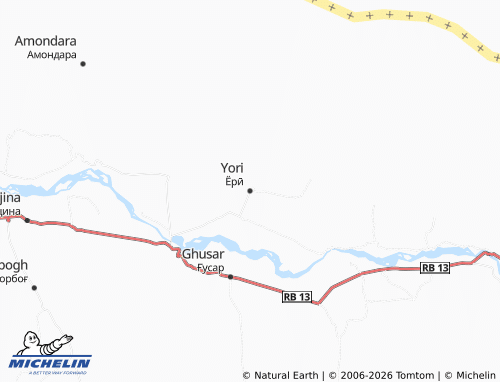 Mappa MICHELIN Yori - ViaMichelin