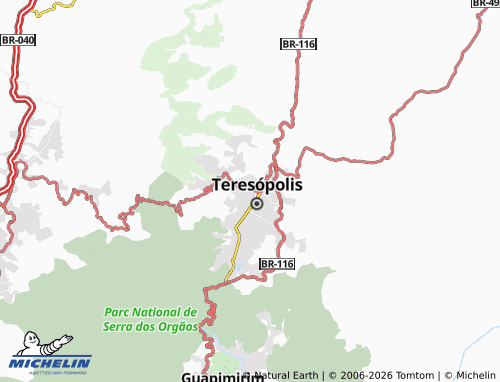 Mapa MICHELIN Paineiras - ViaMichelin