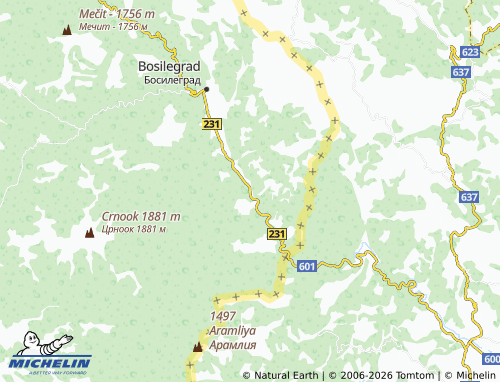Mapa MICHELIN Mlekominci - ViaMichelin