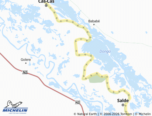 Mapa MICHELIN Tioubal - ViaMichelin