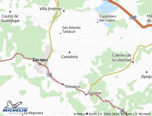 Mapa MICHELIN Tarejero - ViaMichelin