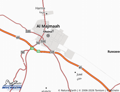 Mappa MICHELIN al-'Iskan - ViaMichelin