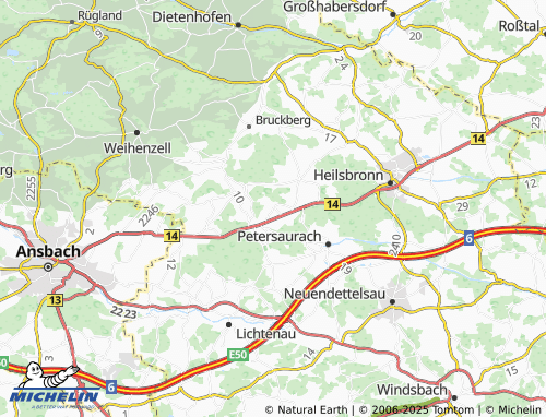 Mapa MICHELIN Gleizendorf - ViaMichelin