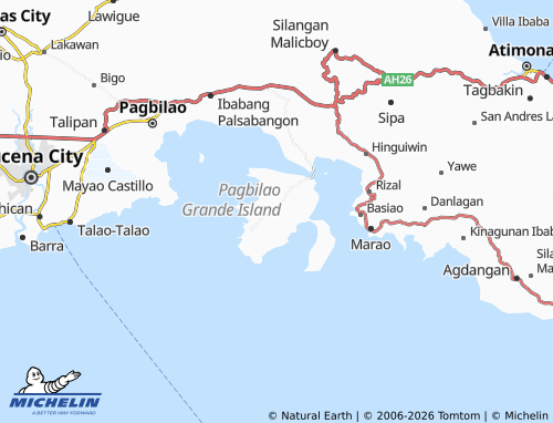 MICHELIN Ibabang Polo map - ViaMichelin
