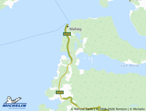 Mappa MICHELIN Morar - ViaMichelin