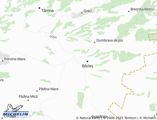 MICHELIN Seliștiuța map - ViaMichelin