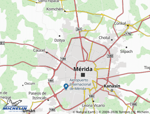 MICHELIN-Landkarte El Rosario - ViaMichelin