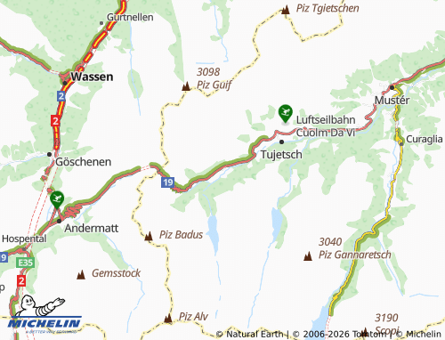 Mapa MICHELIN Selva - ViaMichelin