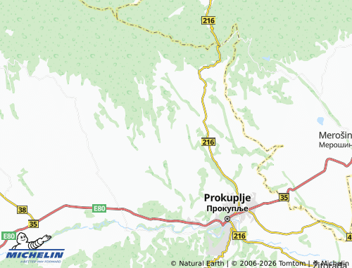 Mapa MICHELIN Jugovac - ViaMichelin