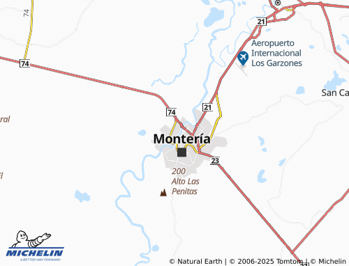MICHELIN Minuto de Dios map - ViaMichelin