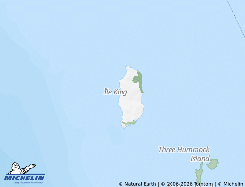 Mapa MICHELIN Ilha King - ViaMichelin
