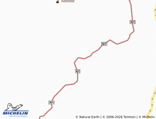 MICHELIN Badzéré map - ViaMichelin