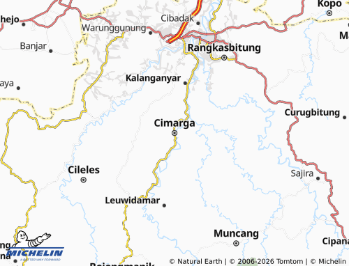 MICHELIN Cimarga map - ViaMichelin