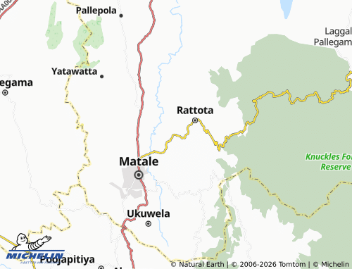 MICHELIN Kaikawala map - ViaMichelin