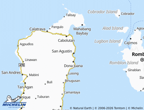 Mapa MICHELIN Dubduban - ViaMichelin