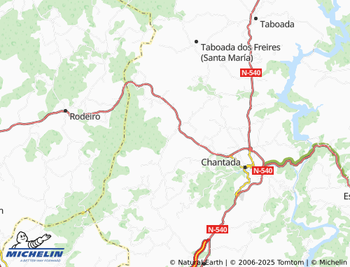 MICHELIN Mouricios (San Cristovo) map - ViaMichelin