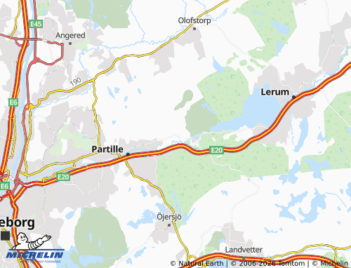 Carte MICHELIN Kåhög - ViaMichelin