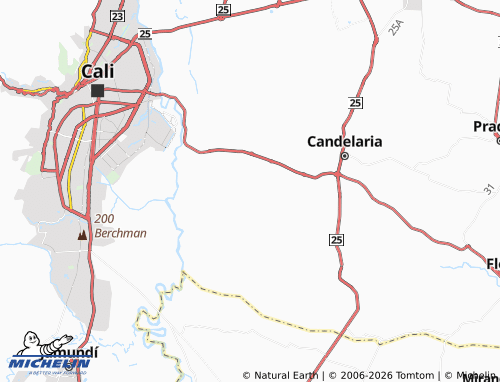 MICHELIN San Joaquín map - ViaMichelin