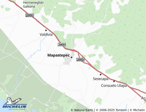MICHELIN La Bendición map - ViaMichelin