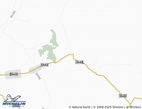 MICHELIN pshaveli map - ViaMichelin
