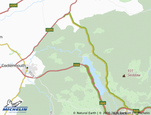 MICHELIN Setmurthy map - ViaMichelin