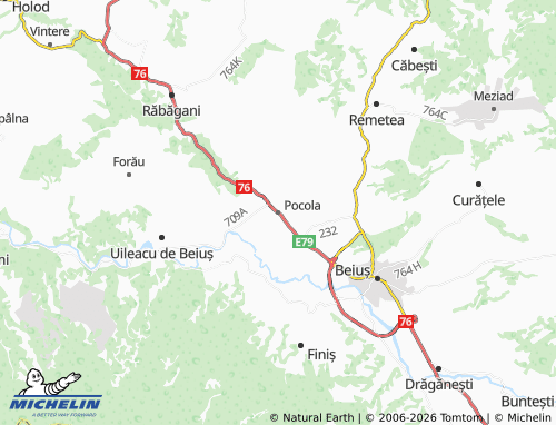 Carte MICHELIN Pocola - ViaMichelin