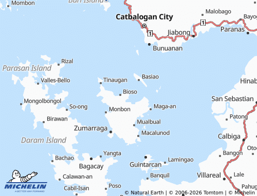 MICHELIN Alegria map - ViaMichelin