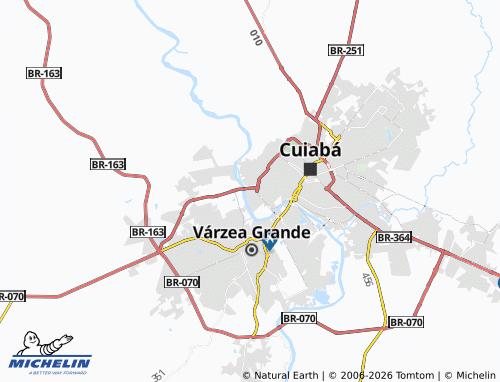 MICHELIN Cidade Verde map - ViaMichelin