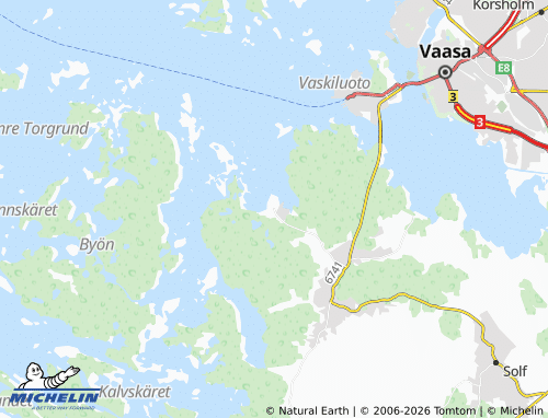 Kaart MICHELIN Kronvik - ViaMichelin