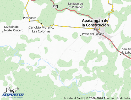Mappa MICHELIN Los Hoyos - ViaMichelin