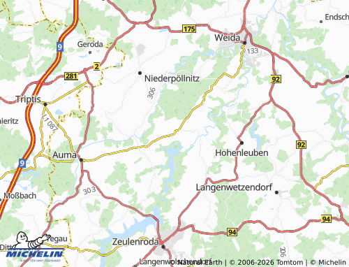 Kaart MICHELIN Staitz - ViaMichelin