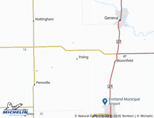 Mappa MICHELIN Poling - ViaMichelin