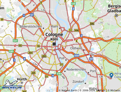 MICHELIN Deutz map - ViaMichelin