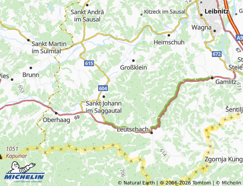 MICHELIN Eichberg map - ViaMichelin
